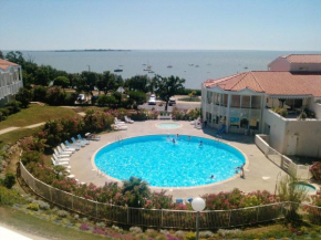 Appartement d'une chambre avec vue sur la mer piscine partagee et jardin clos a Fouras a 1 km de la plage